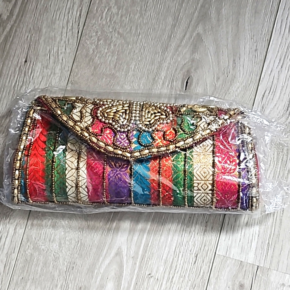 Indian handcrafts banquet bag